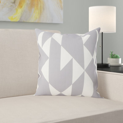 Abstract Geometric IndoorOutdoor Throw Abstract Indoor Outdoor Throw Pillow